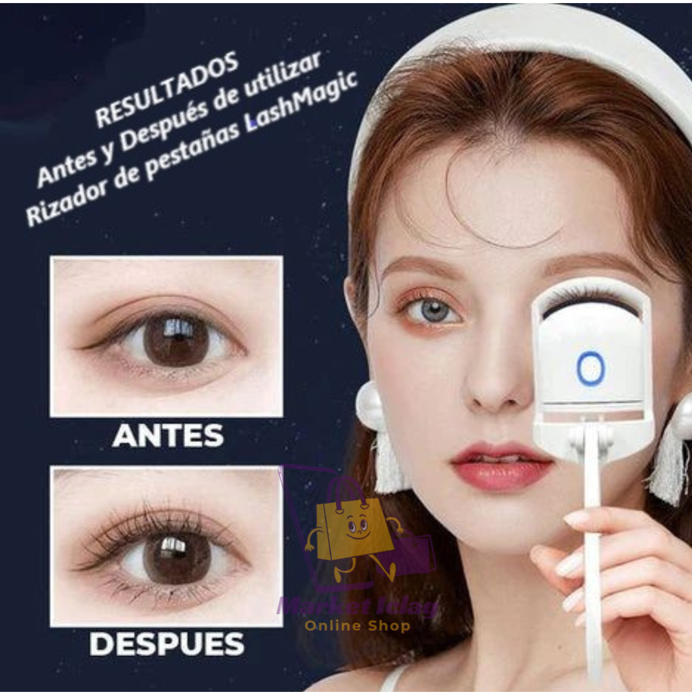 Rizador Eléctrico para pestañas LashMagic™