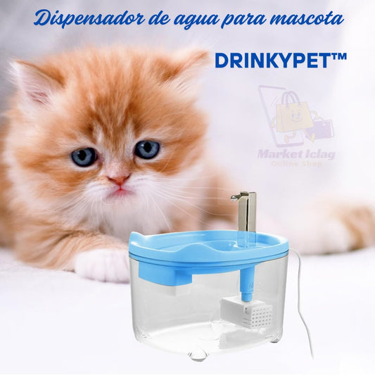 Dispensador de agua para mascotas DrinkyPet™